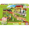 Schmidt CGS_56404 The Farmers' Market (100 Pieces) Including Puzzle, Multi-Coloured