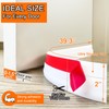 2 Pack 32 inch Door Draft Stopper Under Door Draft