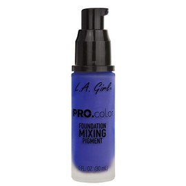 L.A. Girl Pro Matte Mixing Pigment, Blue, 1 Fluid Ounce