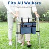 Senior's Walker Bag, Walker Baskets for Rolling Folding Walker, Walker