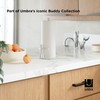 Umbra Buddy Paper Towel Holder Stand for Kitchen Countertop, White