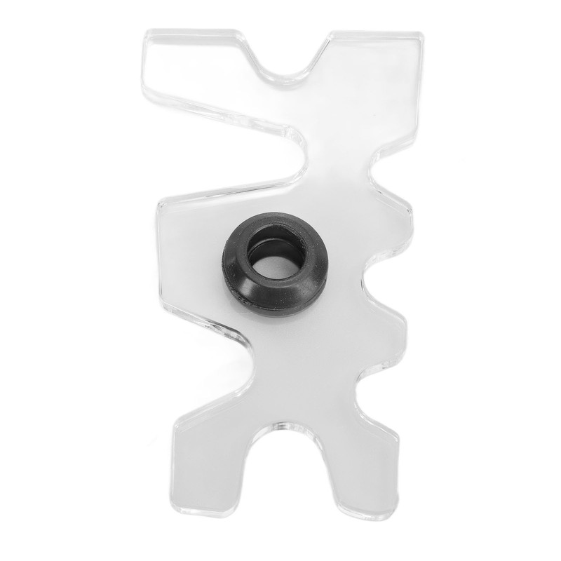 Clear Plastic Pool Billiard Cue Bridge Head Pool Stick Holder