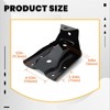 7BLACKSMITHS Rear Leaf Spring Hanger Set Compatible with 1999-2015 Chevy