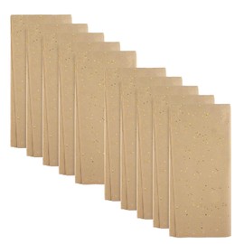 BHSTTNIXP 10 PCS 50 * 66cm Glitter Tissue Paper for Wrapping Gifts,Khaki Wrapping Paper,Tissue Paper Sheets for Birthday Christmas's Gift Flower Packaging