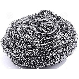 SUNRISE Stainless Steel Scouring Pads (12/Pack)