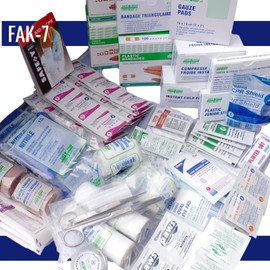 First Aid Emergency Kit Minor Emergencies ANSI Compliant Weatherproof Plastic Case SUPER LARGE INDUSTRIAL FAK-14