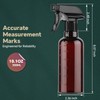 TTTred Plastic Spray Bottles (2 Pack 10 oz), Leakproof Adjustable
