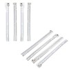 DBOO 2 Pairs Powder-Coated Heavy Duty Drawer Runners with Nylon
