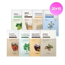 Skinfood [Skinfood] 20+10 Sheets SET / Choose 3 from 8 Types of Masks / [스킨푸드] 20+10매 SET/ 마스크 8종 택3