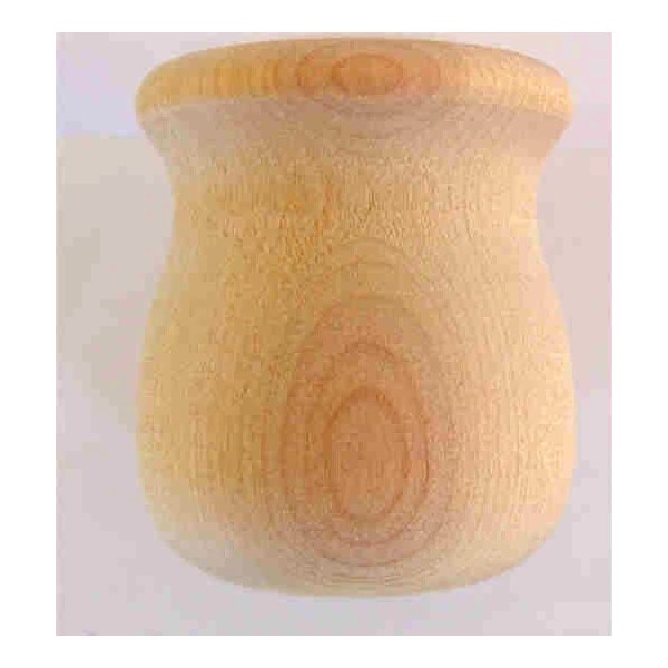 Armor Crafts 10 Pieces Birch Wood Candle Cup Beanpot Style