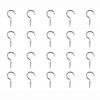 BRIIKPP Ceiling Screw Hooks Stainless Steel, 46mm Length, Silver Tone,