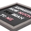 Letters for Felt Letter Boards, 300 Pieces Including Characters, Numbers