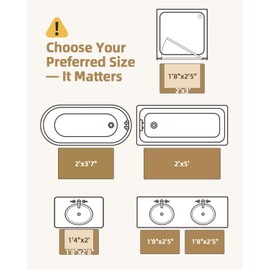 Color&Geometry White Large Bathroom Rugs, Absorbent, Non Slip, Soft, Washable, Quick Dry, 24"x36" Bath Mats for Bathroom, Microfiber Bath Rug Shower Mat