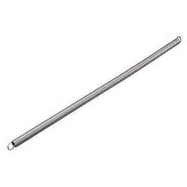 sourcing map Tension Spring 0.9 mm Wire Diameter, 9 mm Outer Diameter, 300 mm Free Length Spring Steel Small Double Hook Tension Spring