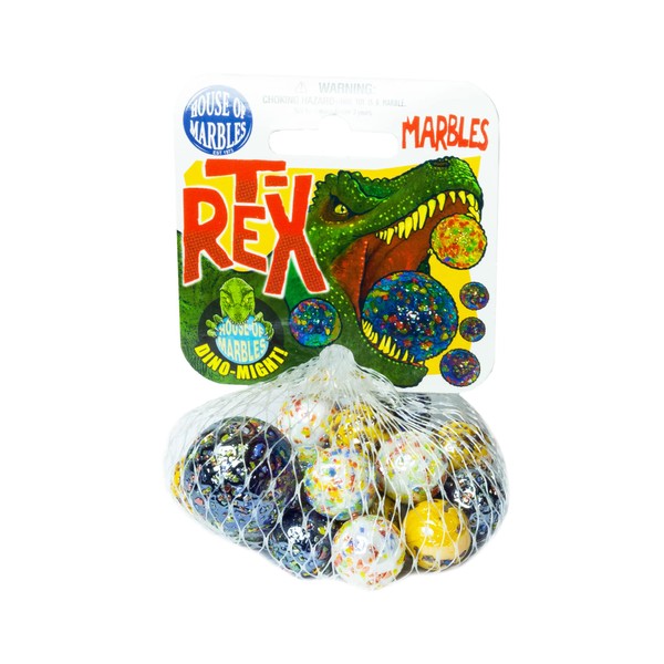 T-Rex Net Bag Marble | House of Marbles