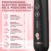 Electric Nail File & Drill Kit: Pedicure Sets for Feet