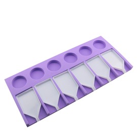 JCBIZ DIY Diamond Painting Tray Six Compartment Organizer Plastic Art Tray Jewelry Accessories Storage Tray Painting Glitter Diamond Material Tray Art Bead Sorting Storage Container