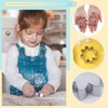 Funtery 12 Pieces Spring Flower Cookie Cutters Set Butterfly Flower