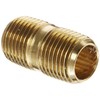 Eaton Weatherhead 3326X2 Brass CA360 Fitting, Nipple, 1/8" NPT Male,