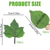 200 Sheets Leaf Sticky Notes Stickers, Paper Leaves, Beautiful Green