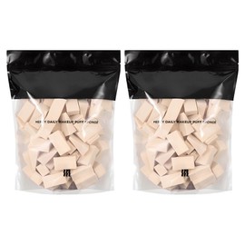 Merge Daily Makeup Triangle Puff Sponge 100p, 2 pieces / 머지 데일리 메이크업 삼각 퍼프 스펀지 100p, 2개