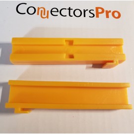 Connectors Pro - 2-Pack Yellow Replacement Crimp Insert Part for IDC Hand Crimp Tools 2-Pack (Inserts only, Crimp Tool not Included)