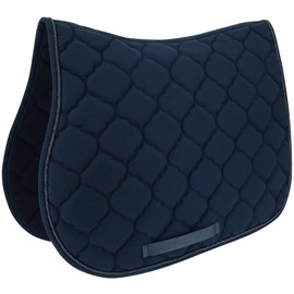RIDING-WORLD "Rope" Saddle Cloth, Dressage, Navy Blue