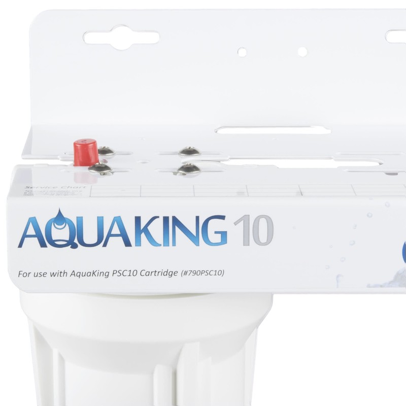 Aquaking 10 Single Cartridge Ice Machine Water Filtration System -