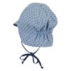 Sterntaler Baby Boys' Sun Hat with Visor and Neck Protection