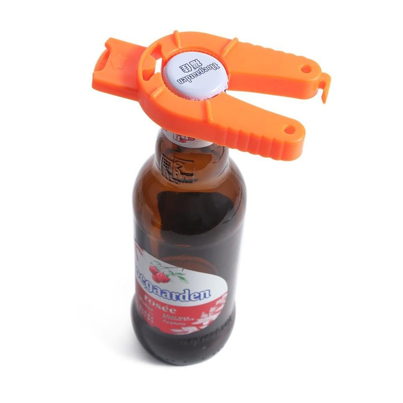 2 Pieces Multifunctional Kitchen Bottle Opener Can Opener Adjustable Jar