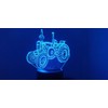 3D-LED-LAMPE. LANZ Traktor.