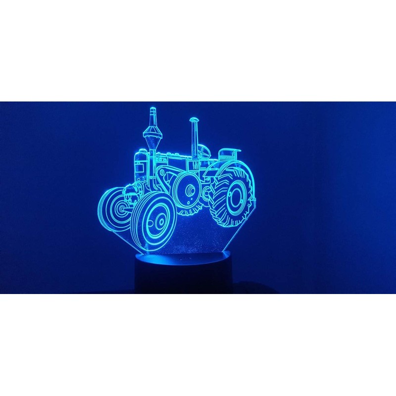 3D-LED-LAMPE. LANZ Traktor.