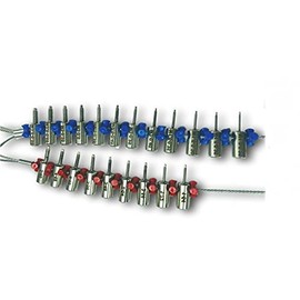 NewPrMScrews Pr-Mch Fastener Screw Bolt Nut Thread Measure Gauge Size Checker - Mini Inch & Metric Set Kit #DR-D6416D