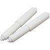 White Adjustable Tissue Box Paper Roll Core Replacement Bathroom Plastic