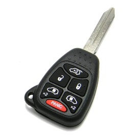 OEM Electronic 6-Button Remote Head Key Fob Compatible with 2004-2007 Chrysler Town & Country (FCC ID: M3N5WY72XX, M3N65981772)
