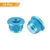 sourcing map Nylon Insert Hex Lock Nuts, 10pcs - M8