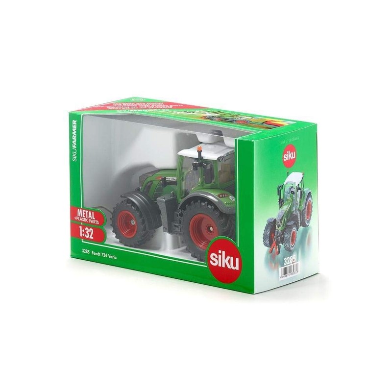 siku 3285, Fendt 724 Vario Tractor, 1:32, Metal/Plastic, Green, Ackermann