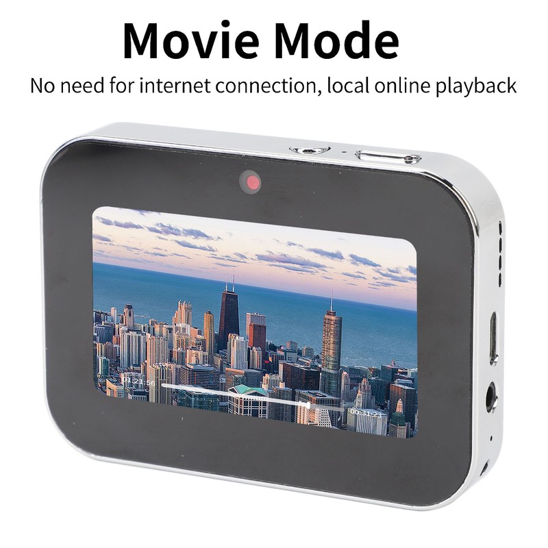 64MP 4K Digital Camera Night Vision Triple Lens 3 Inch