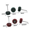 CHILDWEET 80pcs Wire Wheel Brush Polishing and Grinding Nylon Abrasive