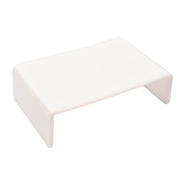 Acrylic Monitor Stand Riser Universal Computer Desktop Ergonomic Laptop Stand Rectangle Bracket Organizer for Desk Gamers Home Office Compatible with PC Laptop Multimedia MacBook