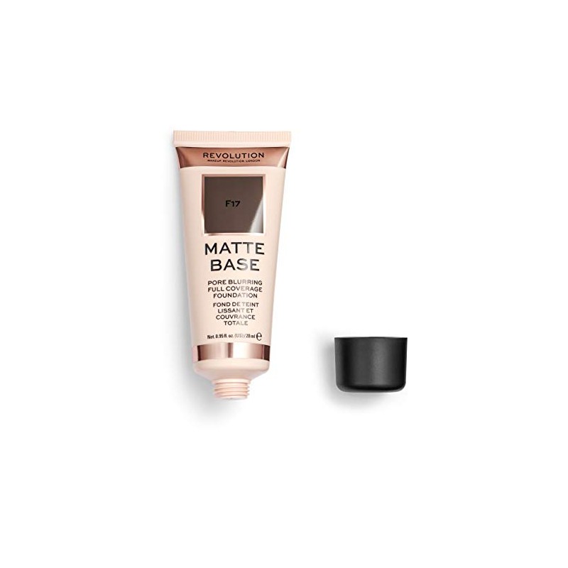 Revolution Matt Base Foundation 28ml F17