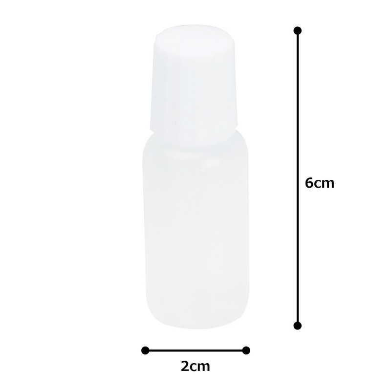 KAM Chemical Eye Drop Container, A Point Container (Push Nozzle)
