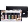 YDFXF Metal Shimmer Liquid Eyeliner Set, 6 Colores/Set De Sombras