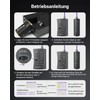 VCELINK Kabeltester, Netzwerktester Kabeltester für RJ45 RJ11 Kabel-Patchkabel-Leitungstester, LAN Tester,