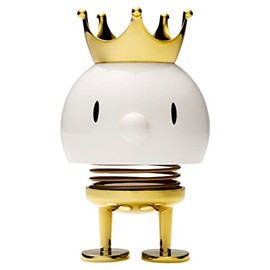 Hoptimist - King Bumble - White - Medium - Plastic - Height: 10 cm - D: 7.5 cm