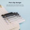 Ddaowanx Gel Pens, 0.7mm Quick Dry Black Ink,Fine Point Smooth