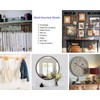 Hyber&Cara 150 Pcs Heavy Duty Picture Hooks Painting Hangers Photo