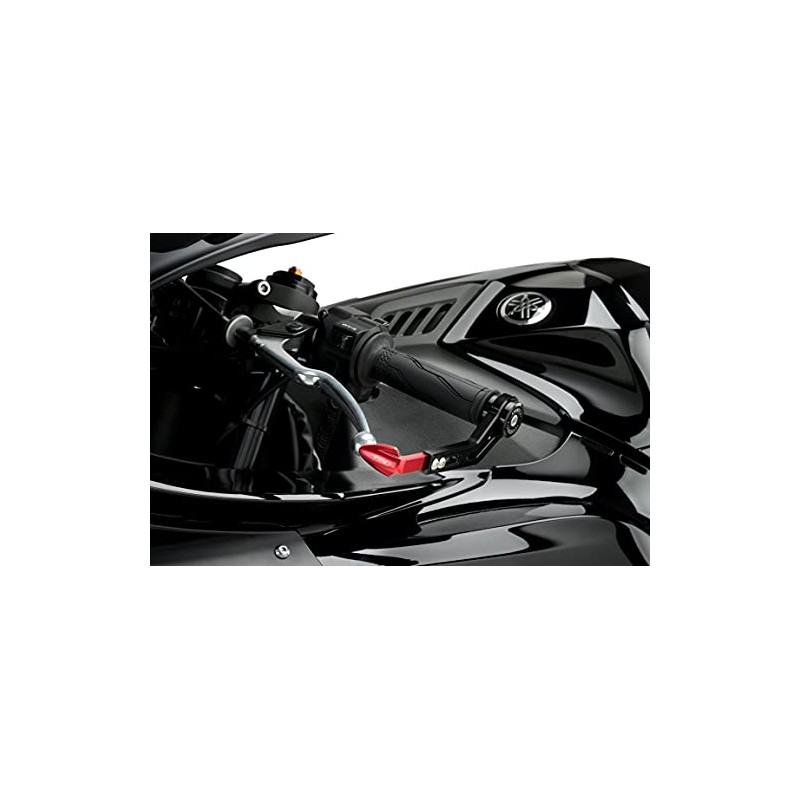 Puig 3877R Clutch and Brake Lever Protector Red