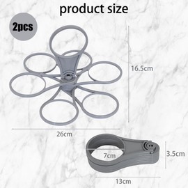 Drinks Carrier, All Inclusive Drinks Holder, Portable Cup Carrier for Holiday, Sports, and Events, 2-Pack, Gray