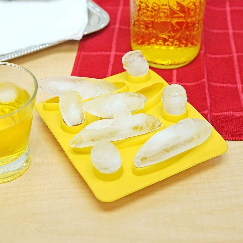 Fairly Odd Novelties 2 Pack Submarine Ice Cube Tray, One